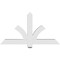 Ekena Millwork Redmond Architectural Grade PVC Gable Bracket, 48"W x 26"H x 4"D x 4"F, 13/12 Pitch GBP048X26X0404RED00 - alternate 4